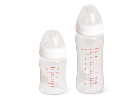 熱衝撃の証拠260ML ISO9001 Bpaの自由な哺乳瓶