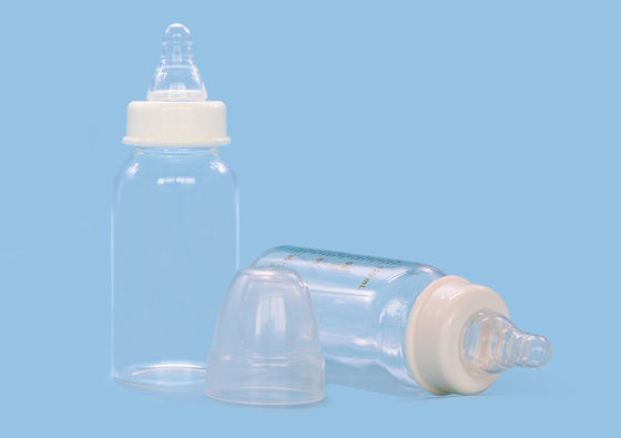 手動円形の容易なグリップ160ml Sgsの化学自由な哺乳瓶