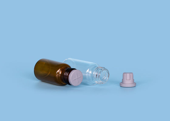 混合の化学薬品2オンス60mlのガラス サンプル ガラスびん